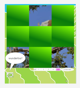 times tables app reward puzzle screenshot