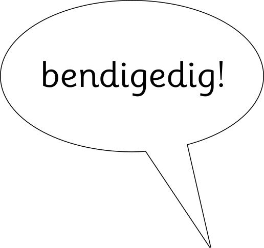 the word bendigedig