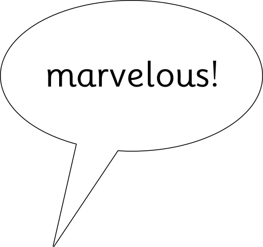 the word marvelous